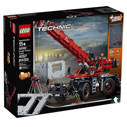[點子樂高] LEGO 42082 Technic 曠野地形起重機，高雄可面交