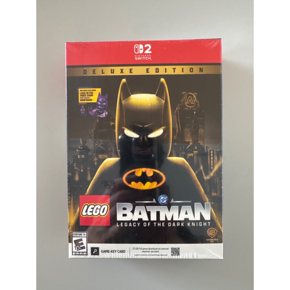 Switch 2 樂高蝙蝠俠：黑暗騎士傳奇 (Legacy of the Dark Knight) 含人偶-細節圖2