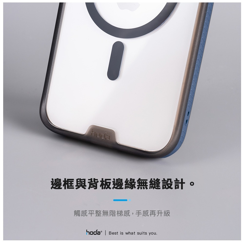 現貨HODA iPhone15/15Plus/15Pro/15ProMax彩石軍規防摔殼magsafe磁吸殼 I15防摔-細節圖4