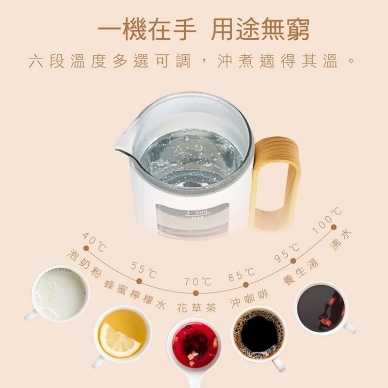 ✨現貨✨【HERAN】 禾聯0.5L智能溫控隨行壺 HEK-05GL030-細節圖8