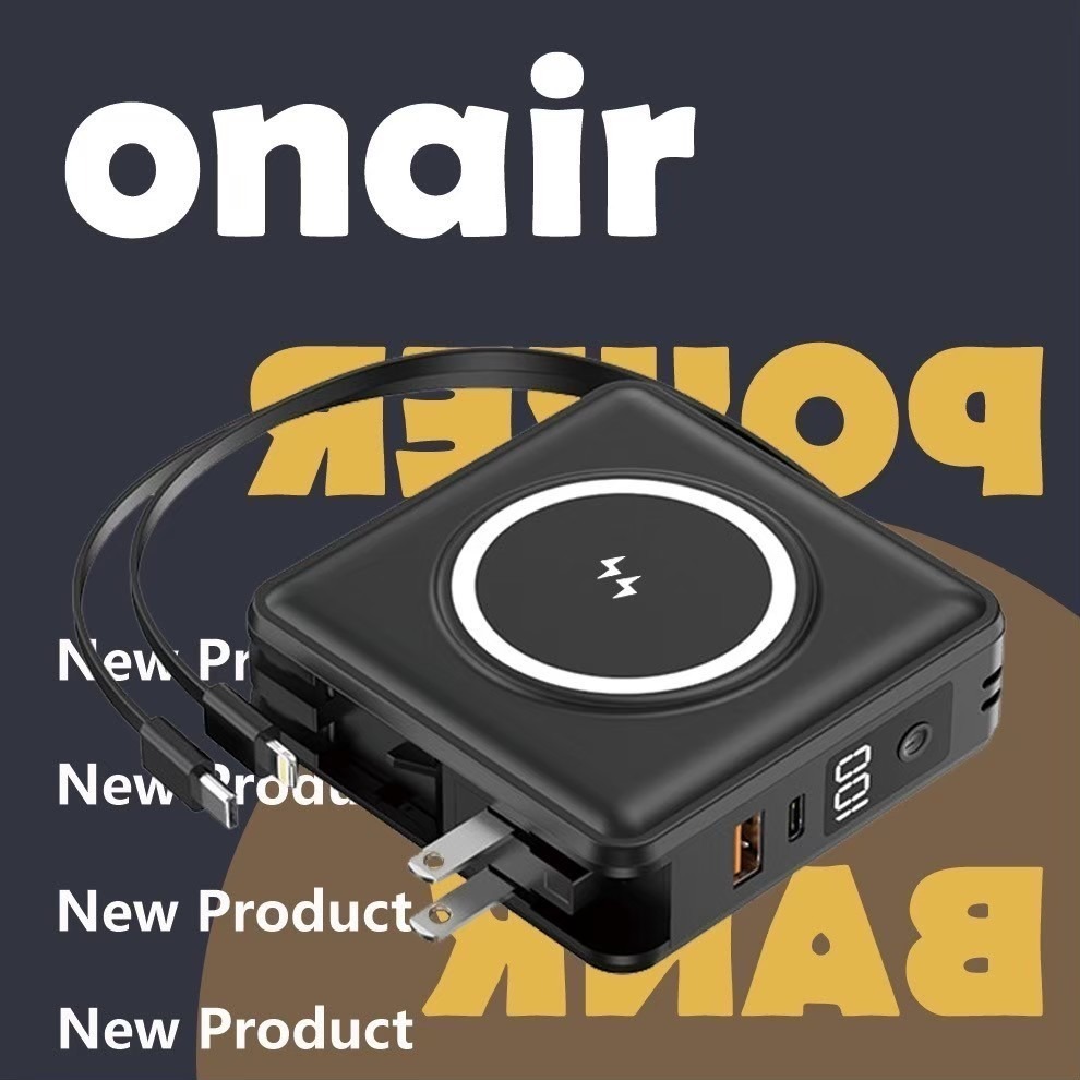 送收納包🌈【ONAIR】F11A 中國CCC認證 Wh認證 可上飛機 萬國充 磁吸自帶線插頭 15000mAh 支架-規格圖9