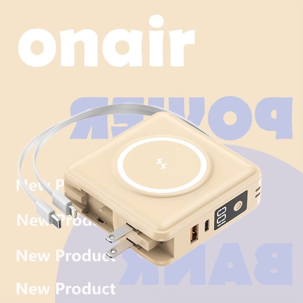 送收納包🌈【ONAIR】F11A 中國CCC認證 Wh認證 可上飛機 萬國充 磁吸自帶線插頭 15000mAh 支架-規格圖9