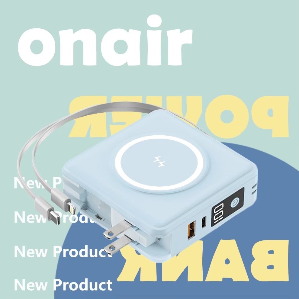 送收納包🌈【ONAIR】F11A 中國CCC認證 Wh認證 可上飛機 萬國充 磁吸自帶線插頭 15000mAh 支架-規格圖9