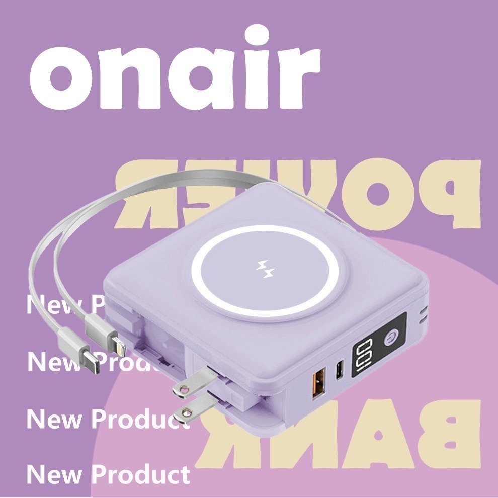 送收納包🌈【ONAIR】F11A 中國CCC認證 Wh認證 可上飛機 萬國充 磁吸自帶線插頭 15000mAh 支架-規格圖9