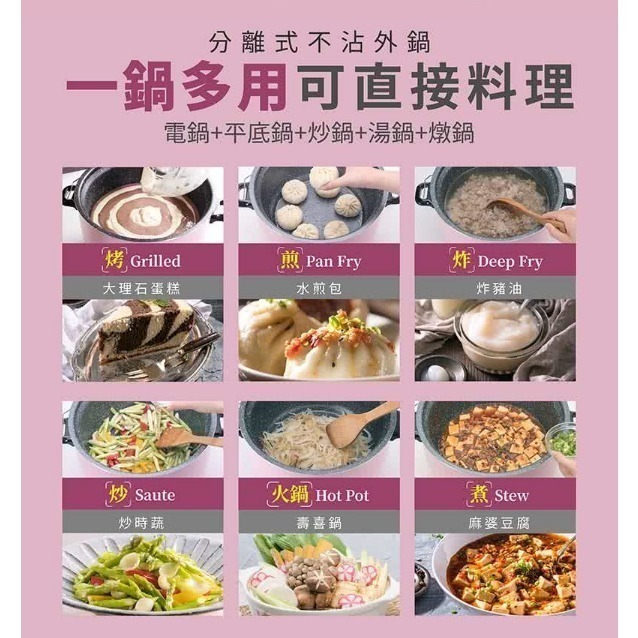 【CookPower 】鍋寶 萬用316分離式電鍋-11人份電鍋 煮飯鍋 電飯鍋 電飯ER-1151GR-1-細節圖9