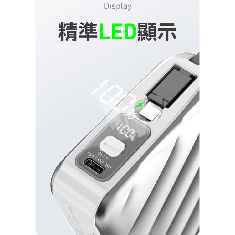 【ANFAST】競電PD45w雙向快充線電源15000mAh 行動電源 AF-P1545X 充電寶 摩比亞總代理-細節圖7