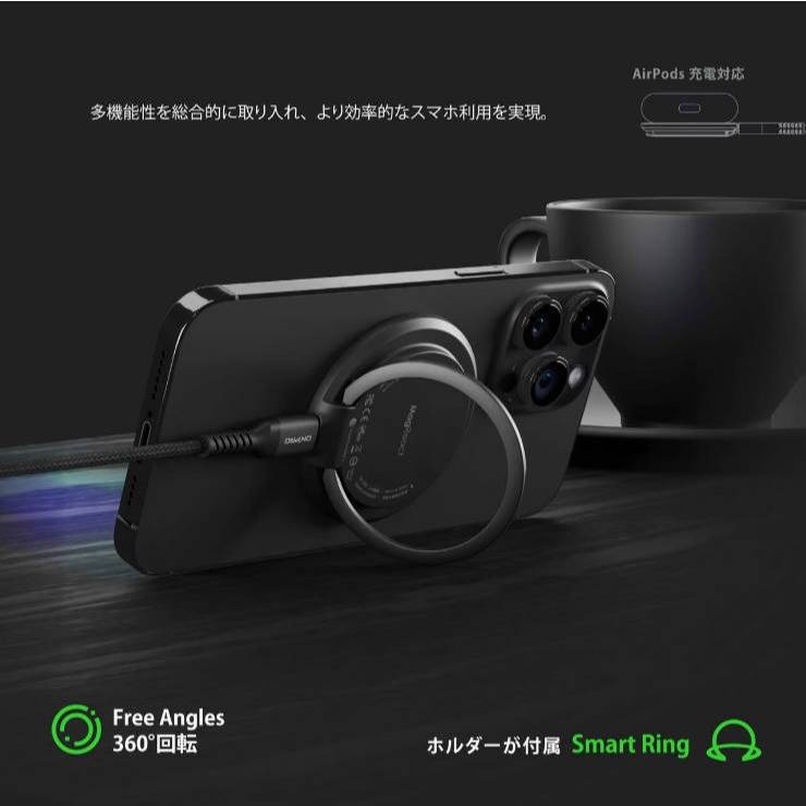 【ONPRO】MagReact™ 15W 磁吸式無線充電器 充電盤 充電座-細節圖3