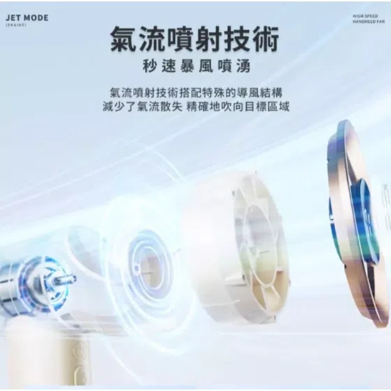 SOTHING 向物高速手持風扇 引擎 (超高速手持風扇 199檔 數顯風扇 隨身風扇)-細節圖5