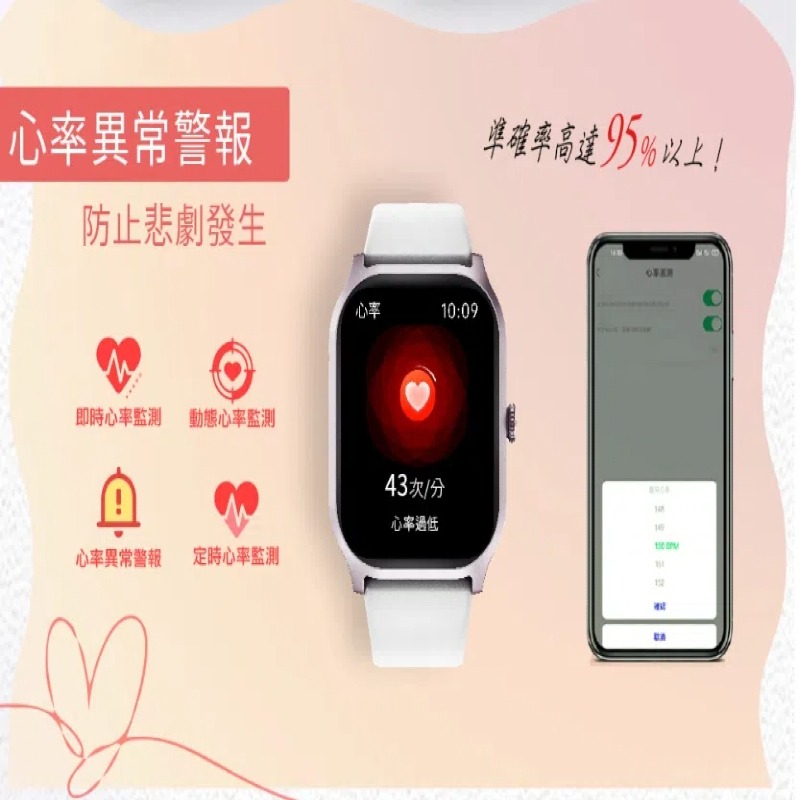 ⚡️Ergotech 人因科技⚡️ERGOLINK SW212 光脈IPS智慧腕錶(智慧手錶/通話手錶/健康手錶)-細節圖3