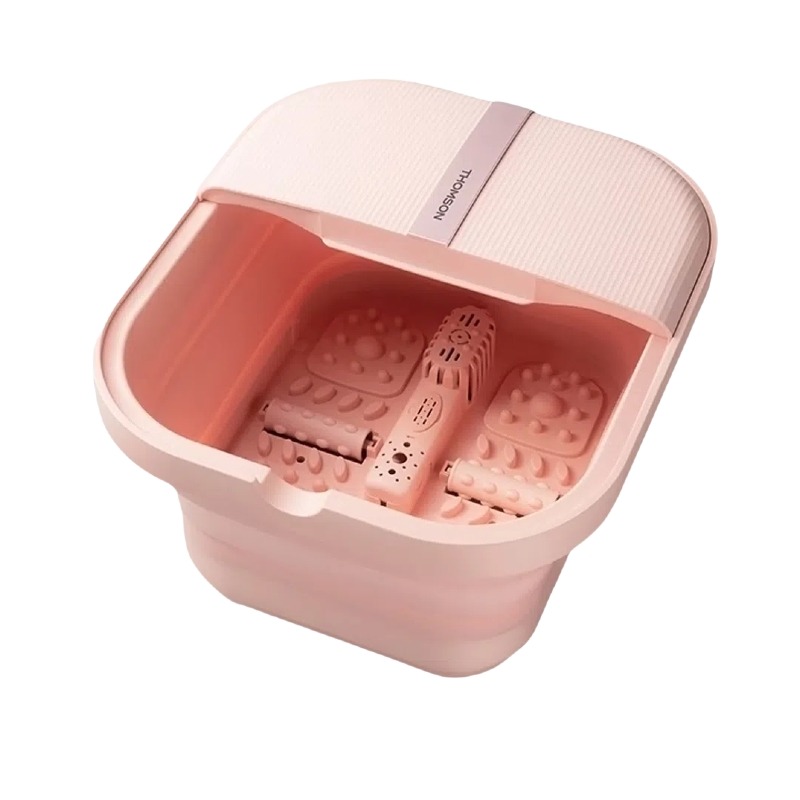 THOMSON⚡️ 多功能摺疊加熱/衝浪足浴桶 TM-BM06S  恆溫氣泡 穴位按摩 加熱泡腳機 泡腳桶摺疊-細節圖2