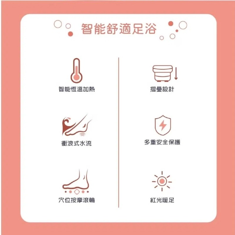 THOMSON⚡️ 多功能摺疊加熱/衝浪足浴桶 TM-BM06S  恆溫氣泡 穴位按摩 加熱泡腳機 泡腳桶摺疊-細節圖10