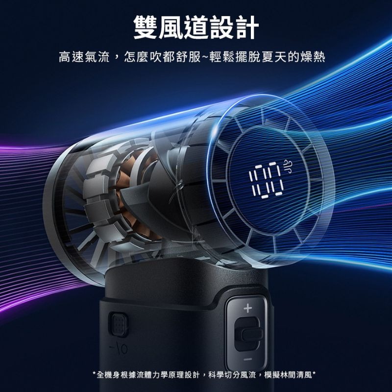 免運 SOTHING向物⚡️高速手持風扇 引擎Power 可當行動電源 可上飛機 摺疊便攜 手持風扇 可充電 隨身電風扇-細節圖8