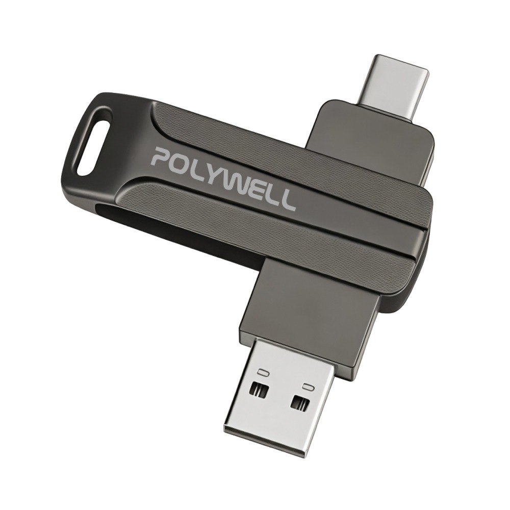 POLYWELL寶利威爾⚡️USB3.0+Type-C雙介面隨身碟 OTG隨身碟 手機備份 桌電/筆電/手機隨身碟-細節圖2