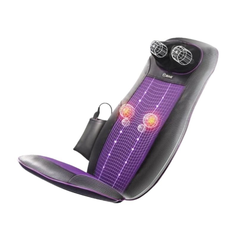 MOLIJIA魔力家⚡️M619 摩術大師-頸背多功能按摩椅墊 BY060019 溫感加熱 背部按摩 頸肩按摩 指壓推拿-細節圖2