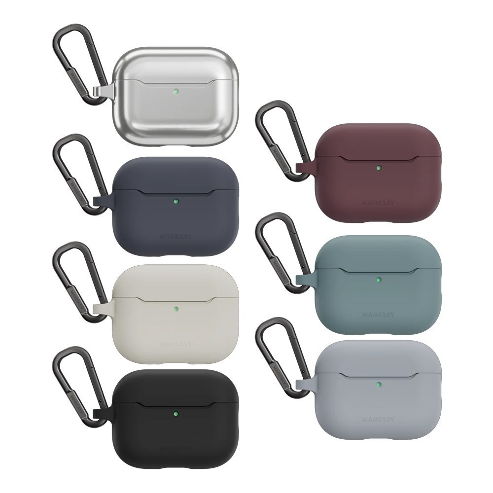 Mageasy 魚骨牌⚡️Skin 親膚耳機保護殼 防摔殼 AirPods Pro 3保護殼 支援最新Pro3 耳機殼-細節圖2