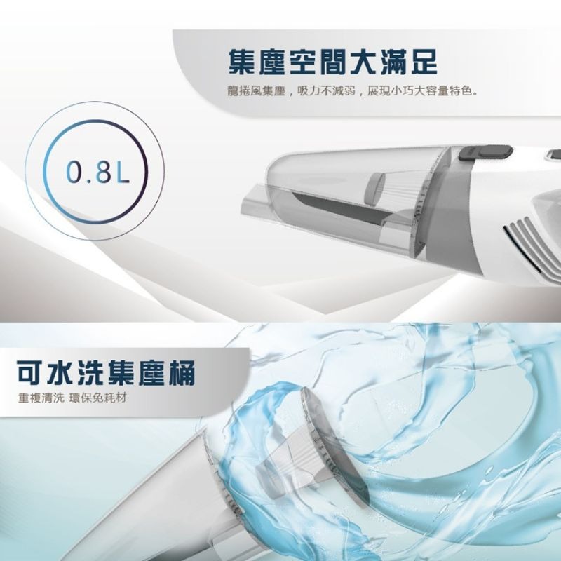 HERAN禾聯⚡️3合1手持式有線吸塵器 HVC-60AB02B / HVC-60AB010 直立式吸塵器 有線吸塵器-細節圖6