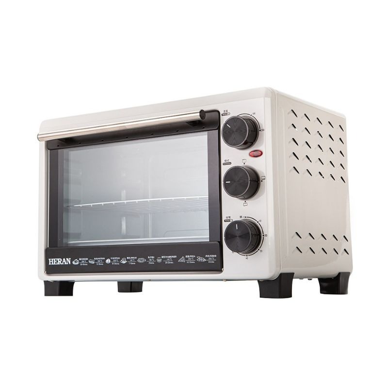 HERAN禾聯⚡️20L機械式電烤箱_HEO-20GL030 雙層玻璃門烤箱 烤箱 電烤箱 三段火力-細節圖2
