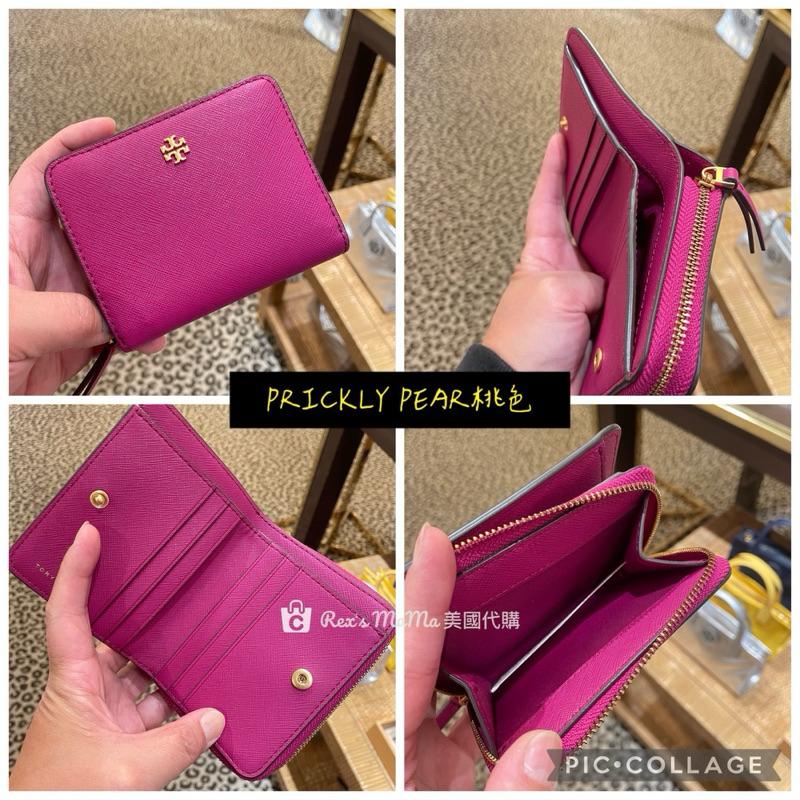 美國代購🇺🇸台/美現👉TORY BURCH EMERSON 防刮短夾 零錢袋短夾 TB短夾 防刮皮 新款短夾-細節圖6