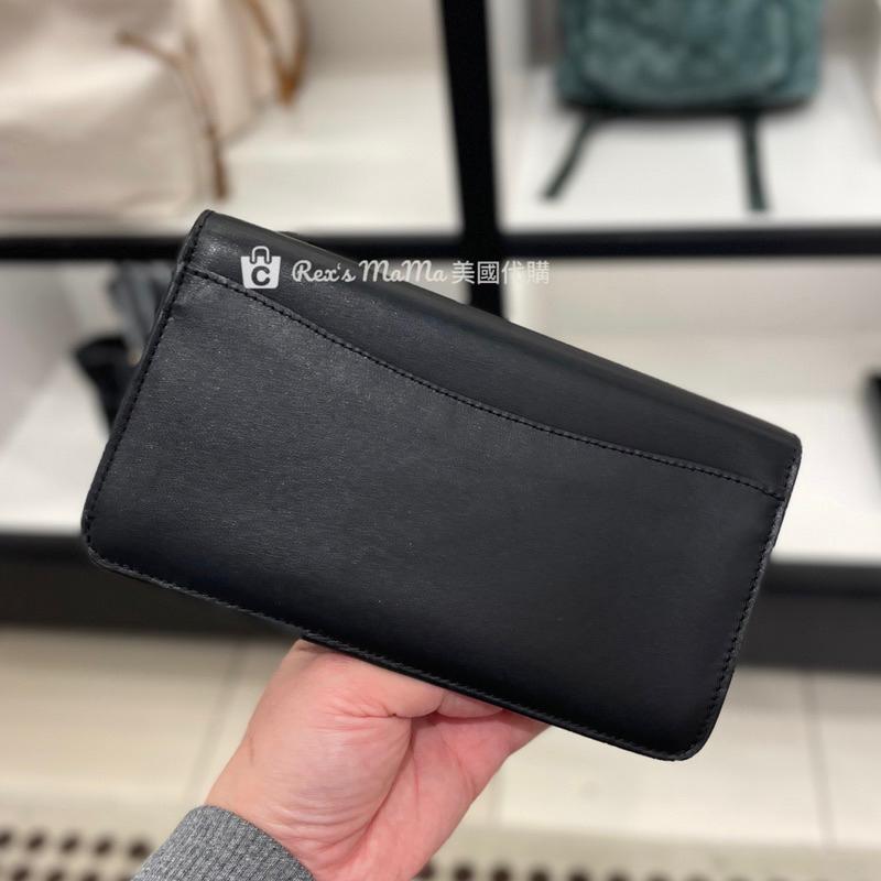 美國代購🇺🇸台現👉COACH專櫃長夾 專櫃 零錢袋 牛皮 老花 對開長夾 薄長夾-細節圖4