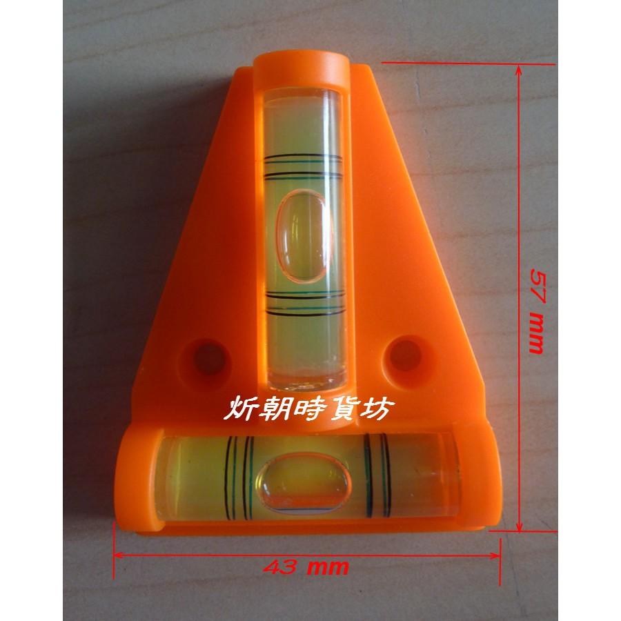 【炘朝時貨坊】舍樂力 24-302 迷你三角水平儀  水泡角度(90°/180°)-細節圖2