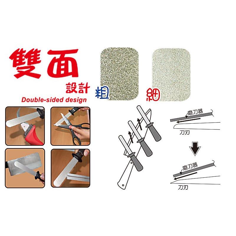 【職人の道具】 04-446 鑽石兩面磨刀器-細節圖3