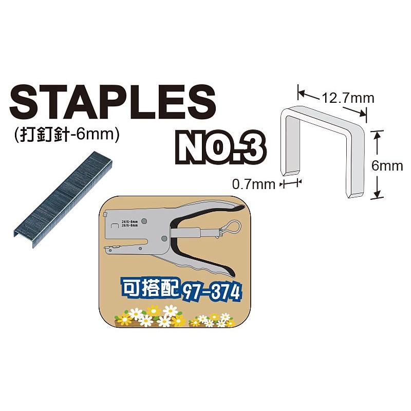 【職人の道具】97-374 剪刀式釘書機-細節圖6