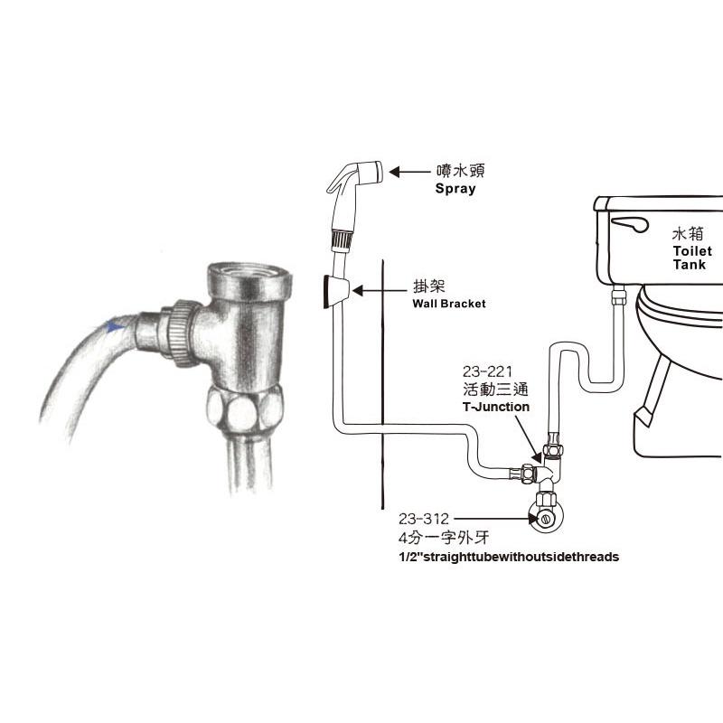 【職人の道具】20-511W 噴水組-白色-細節圖3