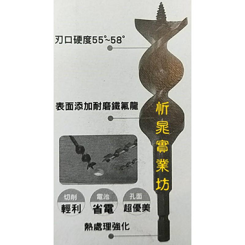 【職人の道具】神田 六角軸短柄兩用木工鑽尾 小林式木工鑽頭-細節圖2