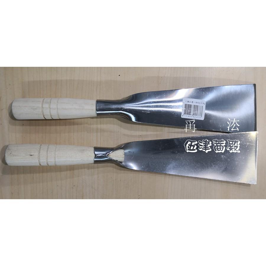 【職人の道具】木柄白鐵盆栽土挖仔  不鏽鋼木柄園藝鏟子-細節圖5