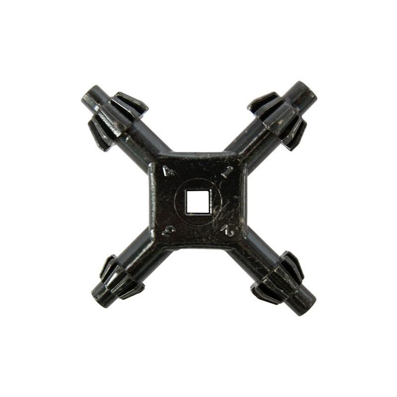 【職人の道具】26-341 夾頭板手(4合1)  1/4＂-1/2＂-細節圖2