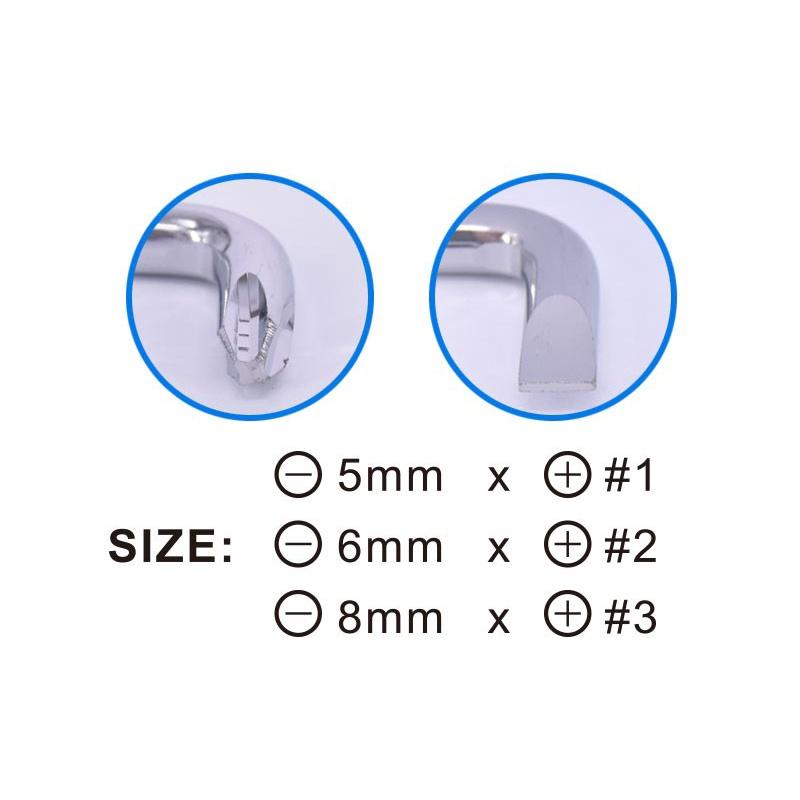 【職人の道具】台製品 11-215  Z型起子組 3支裝  輕巧方便的工具！-細節圖4