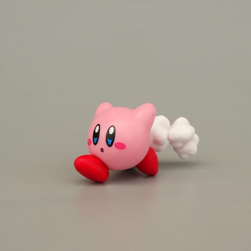 【軸心萌兔】星之卡比 杯緣子 手機架 蛋糕 烘培 廚師帽 玩具 公仔 雕像 模型 Q版 可愛 轉蛋 任天堂 遊戲 周邊-細節圖4