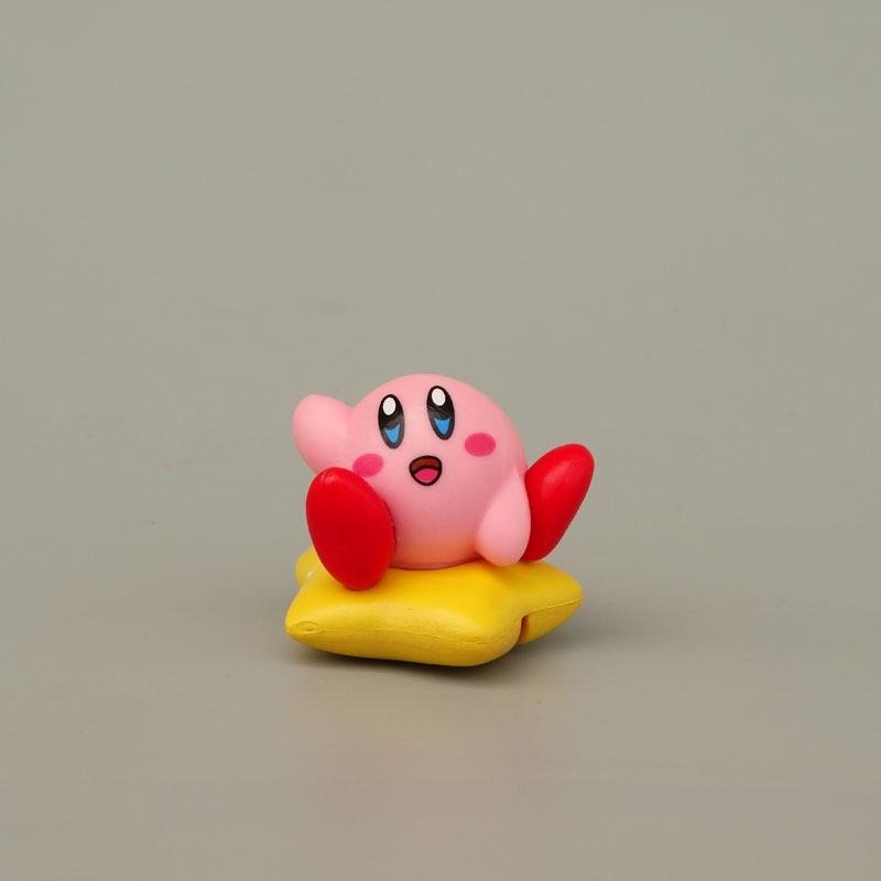 【軸心萌兔】星之卡比 杯緣子 手機架 蛋糕 烘培 廚師帽 玩具 公仔 雕像 模型 Q版 可愛 轉蛋 任天堂 遊戲 周邊-細節圖5