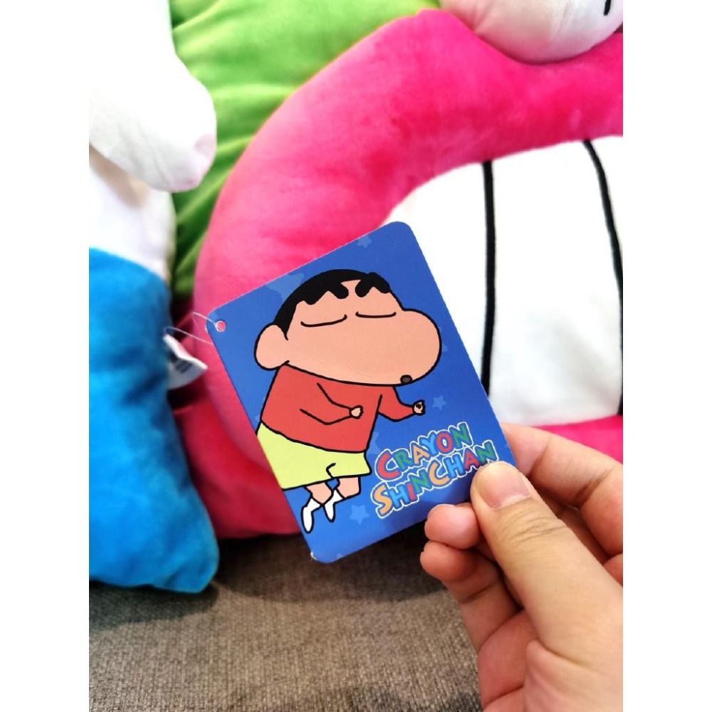 【軸心萌兔】蠟筆小新 枕頭 兒童 立體雙面 大抱枕 汽車枕 沙發枕 辦公室 床頭靠墊 日本訂單 寢具 可愛 抱枕-細節圖3