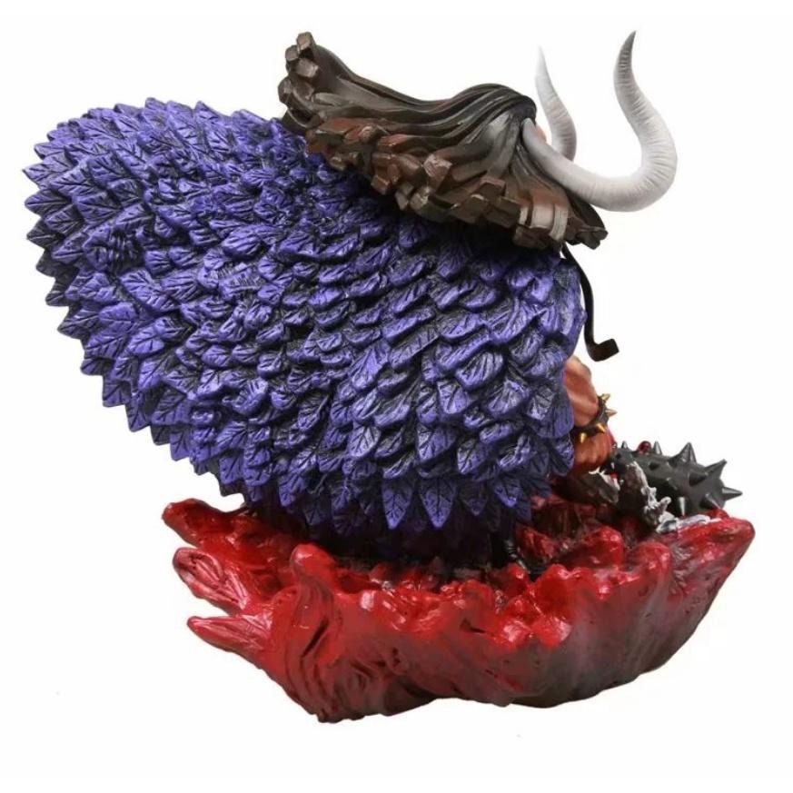 【軸心萌兔】航海王 四皇 鬼島 海賊王 G5 四皇 共鳴 雕像 百獸團 凱多 模型盒裝 索隆魯夫 和之國 微笑工廠-細節圖2