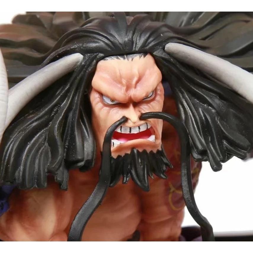 【軸心萌兔】航海王 四皇 鬼島 海賊王 G5 四皇 共鳴 雕像 百獸團 凱多 模型盒裝 索隆魯夫 和之國 微笑工廠-細節圖3