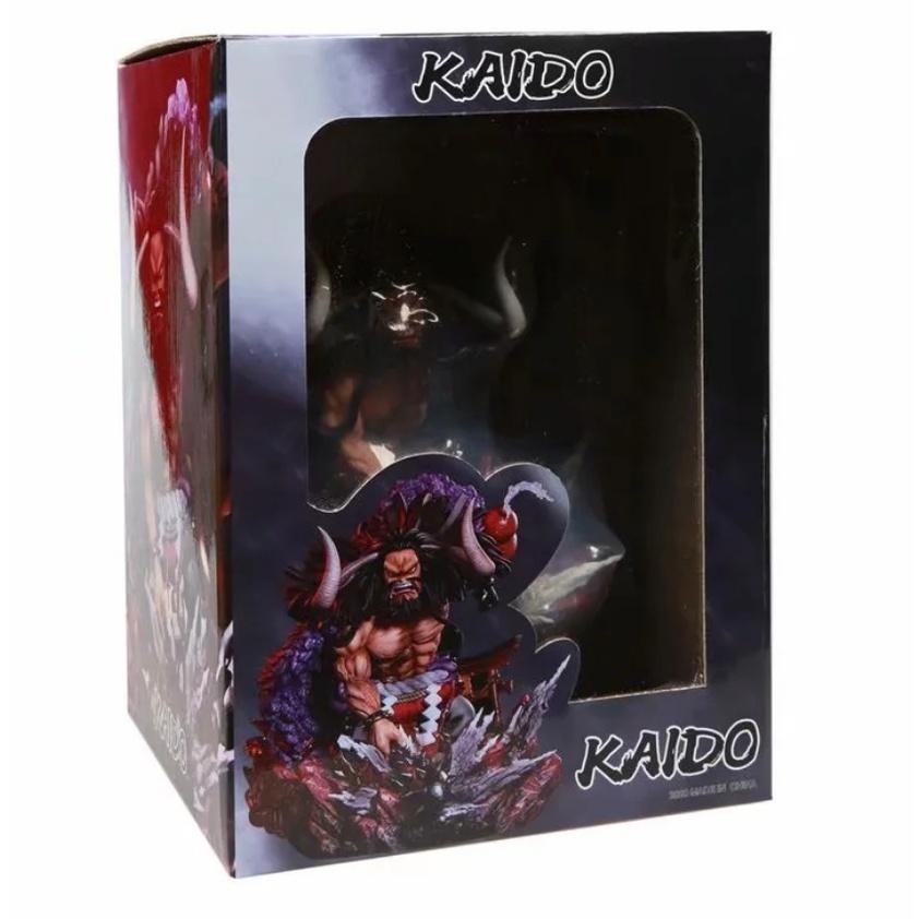 【軸心萌兔】航海王 四皇 鬼島 海賊王 G5 四皇 共鳴 雕像 百獸團 凱多 模型盒裝 索隆魯夫 和之國 微笑工廠-細節圖4