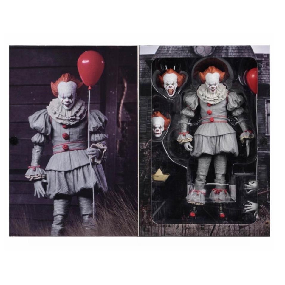 【軸心萌兔】NECA 小丑牠 回魂 IT牠  3D血腥豪華版 2017年電影限定版 人偶手辦模型 恐怖故事 電影 怪物-細節圖2