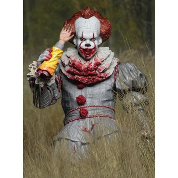 【軸心萌兔】NECA 小丑牠 回魂 IT牠  3D血腥豪華版 2017年電影限定版 人偶手辦模型 恐怖故事 電影 怪物-細節圖3