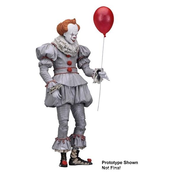 【軸心萌兔】NECA 小丑牠 回魂 IT牠  3D血腥豪華版 2017年電影限定版 人偶手辦模型 恐怖故事 電影 怪物-細節圖4