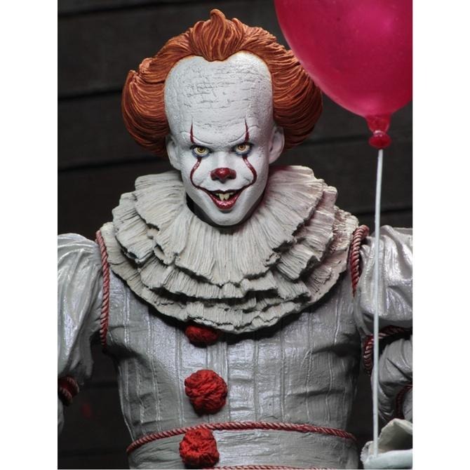 【軸心萌兔】NECA 小丑牠 回魂 IT牠  3D血腥豪華版 2017年電影限定版 人偶手辦模型 恐怖故事 電影 怪物-細節圖6