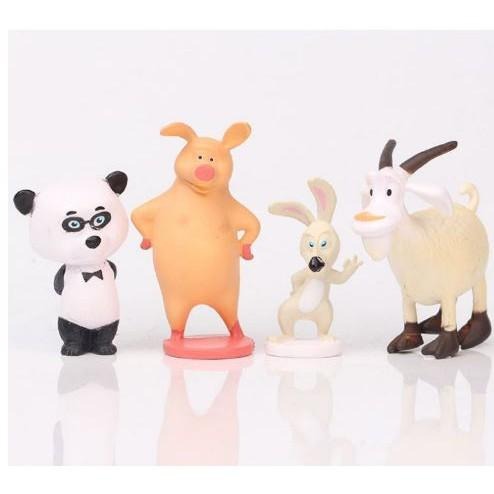 【軸心萌兔】 10款2代瑪莎  瑪莎與熊 蛋糕裝飾 蛋糕烘焙 瑪莎和熊 兒童 公仔 人偶 可愛 動物 生日禮品-細節圖3