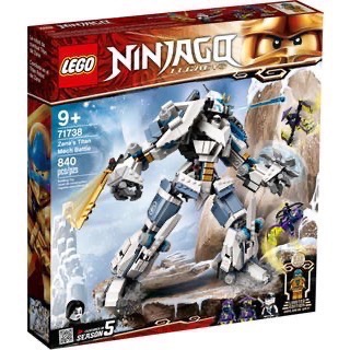 【就醬玩】樂高 LEGO 71738 Ninjago 冰忍的鈦機械人之戰