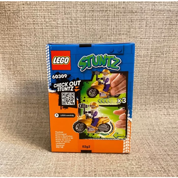 【LETO小舖】樂高 LEGO 60309 自拍特技摩托車-細節圖2