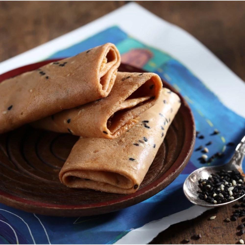 糖村 原味薄捲餅5入 伴手禮盒-細節圖2