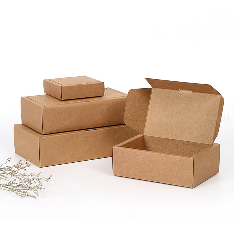 牛皮紙盒 (掀蓋盒) 多尺寸-細節圖2