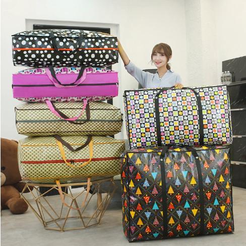 購物袋 大中小 搬家袋 外出袋 防水袋子 手提購物袋 衣物收納袋 大購物袋 整理打包袋 防塵袋 收納袋 環保購物袋-細節圖3