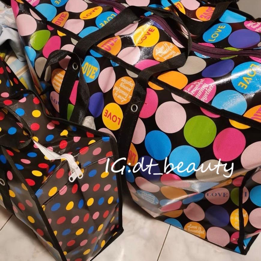 購物袋 大中小 搬家袋 外出袋 防水袋子 手提購物袋 衣物收納袋 大購物袋 整理打包袋 防塵袋 收納袋 環保購物袋-細節圖8