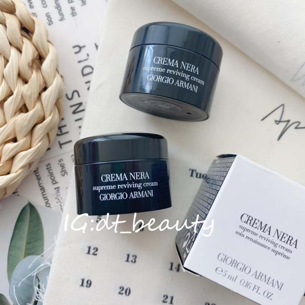 Giorgio armani 亞曼尼 黑霜 黑曜岩新生奇蹟乳霜 經典乳霜 面霜 臉霜 乳液 清爽 修護 乳霜-細節圖2