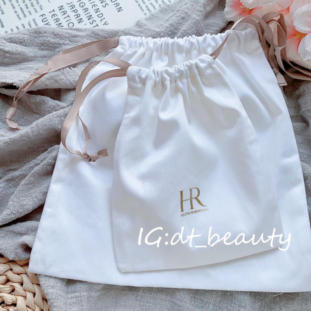 Helena Rubinstein 赫蓮娜 束口袋 束口包 化妝包 化妝袋 刷具袋 刷具包 包 袋-細節圖2